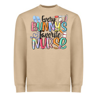 Mushroom every bunny's favorite nurse Heavyweight Sweatshirt - MaliasSmallBusiness