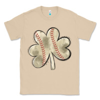Mushroom baseball distressed shamrock Classic Tee - MaliasSmallBusiness