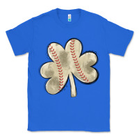 True Royal baseball distressed shamrock Classic Tee - MaliasSmallBusiness