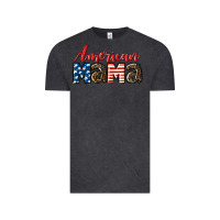 Vintage Black Western American Mama Vintage Tee - LillyAllenDesigns