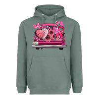 Sage cancer truck back view Heavyweight Hoodie - NancyCooperArtShop
