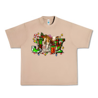 Burro joy with baby cow and christmas gifts mistletoe Urban Heavy Tee - AdoDesignShop