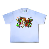 Grape Ice joy with baby cow and christmas gifts mistletoe Urban Heavy Tee - AdoDesignShop