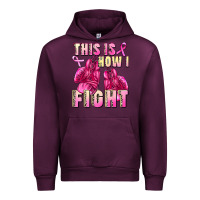 Mauve Wine This is how i fight Urban Hoodie - FaDigitalArtStudio