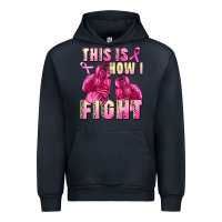 Navy This is how i fight Urban Hoodie - FaDigitalArtStudio