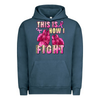 Pigment Midnight Navy This is how i fight Urban Hoodie - FaDigitalArtStudio