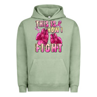 Pigment Oil Green This is how i fight Urban Hoodie - FaDigitalArtStudio