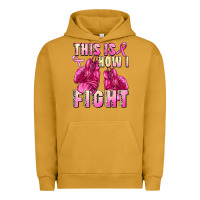 Pigment Peanut Butter This is how i fight Urban Hoodie - FaDigitalArtStudio