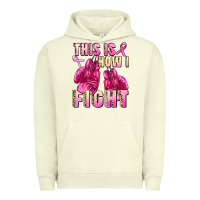 Pigment Pistachio This is how i fight Urban Hoodie - FaDigitalArtStudio