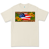 Bone usa flag and cactus license plate Premium Tee - HRA Design Shop
