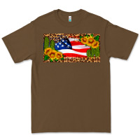 Cacao usa flag and cactus license plate Premium Tee - HRA Design Shop