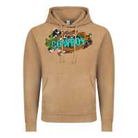 Vintage Camel western cowboy and hat with cactus and cowhide Vintage Hoodie - Artiststas