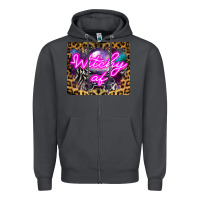 Smoke Witchy Af Crystal Ball Zipper Hoodie - LillyAllenDesigns
