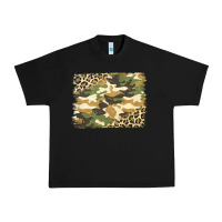 Black leopard camo pattern background Urban Heavy Tee - Jasminsmagicworld
