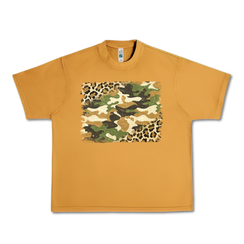 Leopard Camo Pattern Background Urban Heavy Tee by Jasminsmagicworld | Teevron