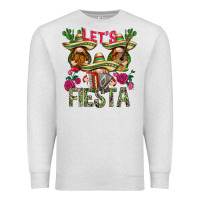 Oatmeal Heather Let's Fiesta with gnomes Premium Sweatshirt - NancyCooperArtShop