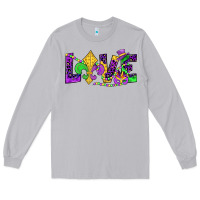 Moon Dust mardi gras love Long Sleeve Tee - JahusDesignShop