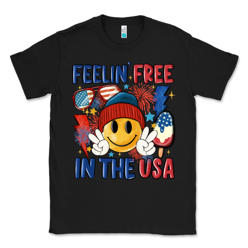 Feelin Free In The Usa Classic Tee by MaliasSmallBusiness | Teevron