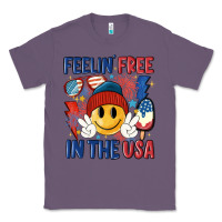 Lavender feelin free in the usa Classic Tee - MaliasSmallBusiness