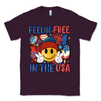 Plum feelin free in the usa Classic Tee - MaliasSmallBusiness