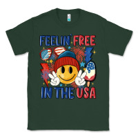 Sports Green feelin free in the usa Classic Tee - MaliasSmallBusiness