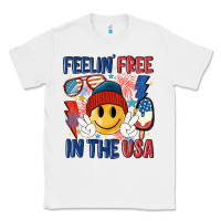 White feelin free in the usa Classic Tee - MaliasSmallBusiness