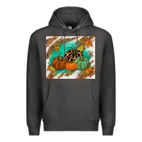 Charcoal Heather happy fall Premium Hoodie - TumblerDesignByShophia