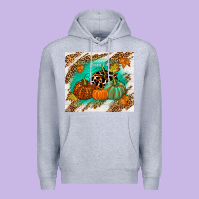 Happy Fall Premium Hoodie Designed By Tumblerdesignbyshophia