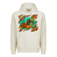 Oatmeal Heather happy fall Premium Hoodie - TumblerDesignByShophia