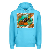 Ocean Blue happy fall Premium Hoodie - TumblerDesignByShophia