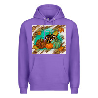 Purple happy fall Premium Hoodie - TumblerDesignByShophia