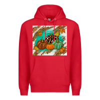 Red happy fall Premium Hoodie - TumblerDesignByShophia