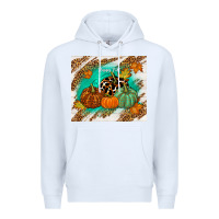 White happy fall Premium Hoodie - TumblerDesignByShophia