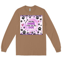 Toasted Coconut hold my drink i gotta pet this dog Long Sleeve Tee - MaliasSmallBusiness