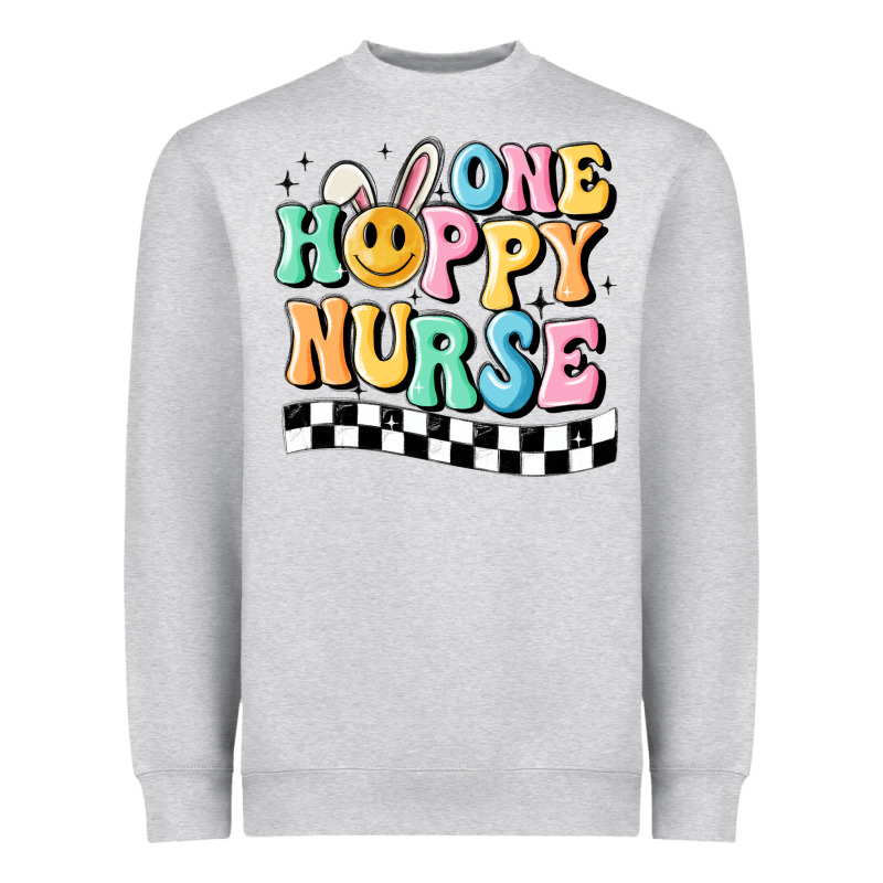 One Happy Nurse Heavyweight Sweatshirt by MaliasSmallBusiness | Teevron