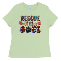 Matcha rescue all the dogs Ladies Tee - Zillion Design Studio