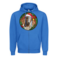 True Royal Boer Goat Christmas Zipper Hoodie - LillyAllenDesigns