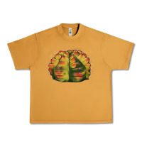 Peanut Butter Gymnocalycium Variegated Cactus Urban Heavy Tee - LillyAllenDesigns