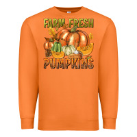 Carrot Farm Fresh Pumpkins Premium Sweatshirt - texasbilliewilder