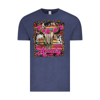 Vintage Denim howdy valentine's day bull skull Vintage Tee - Jasminsmagicworld