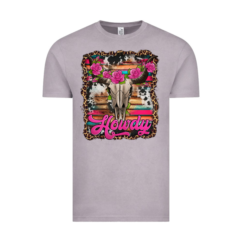 Howdy Valentine's Day Bull Skull Vintage Tee by Jasminsmagicworld | Teevron
