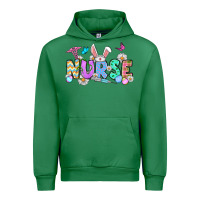 Emerald Easter Nurse Urban Hoodie - OliviaCreatesArt