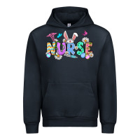 Navy Easter Nurse Urban Hoodie - OliviaCreatesArt