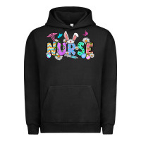 Pigment Black Easter Nurse Urban Hoodie - OliviaCreatesArt