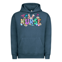 Pigment Midnight Navy Easter Nurse Urban Hoodie - OliviaCreatesArt
