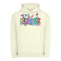 Pigment Pistachio Easter Nurse Urban Hoodie - OliviaCreatesArt