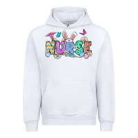 White Easter Nurse Urban Hoodie - OliviaCreatesArt