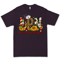 Plum christmas lpn licensed practical nurse Premium Tee - FaDigitalArtStudio