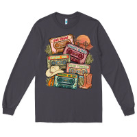 Smoke country cassette tapes Long Sleeve Tee - MaliasSmallBusiness