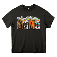 Asphalt western daisies mama Heavy Core Tee - HRA Design Shop